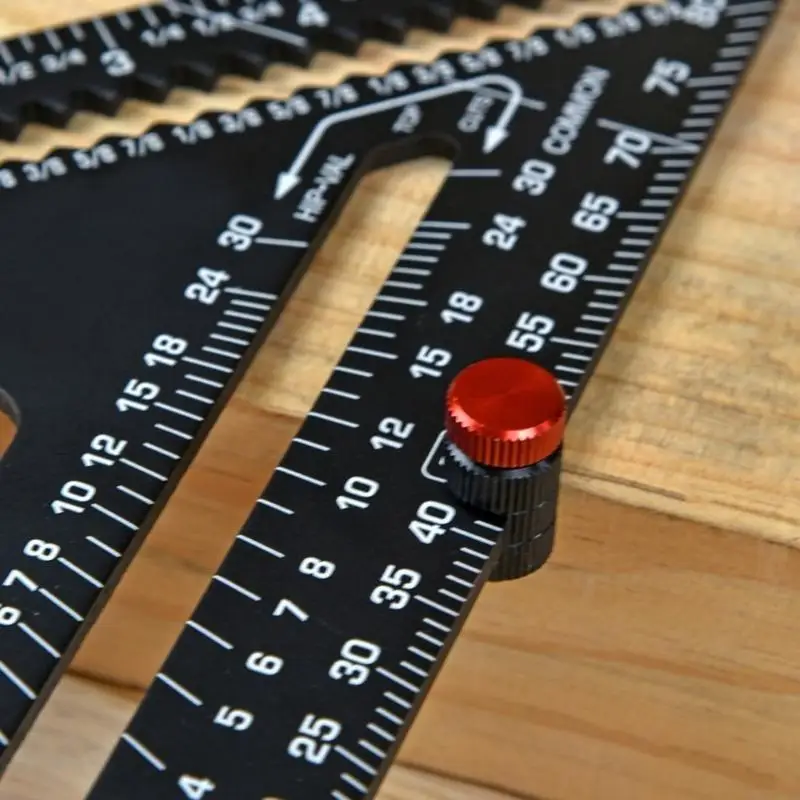 652F Precise Measuring And Drawing Triangular Plate Clamp For Architects Engineers And Students In Durability Aluminum Alloy