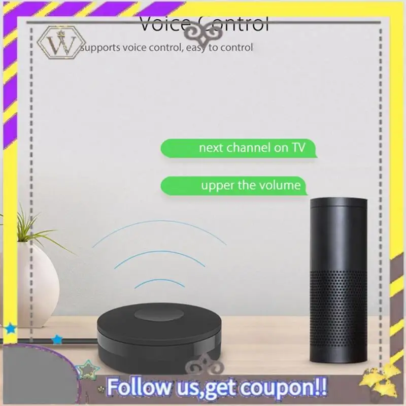 

New Smart IR RF Remote Controller Wifi Controller Voice Control Universal For Air Conditioner TV Tuya/Smart Life App Control Dur