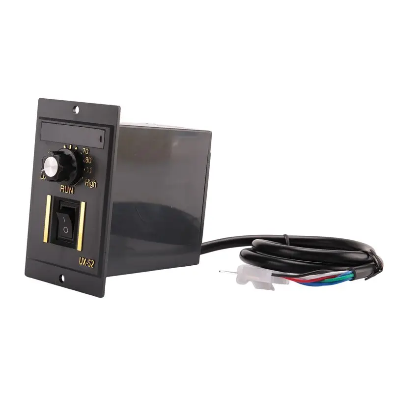 N84R AC 220V 50Hz 15-400W Motor Speed Controller Digital Adjustable Stepless Motor Speed Controller 0-1450Rpm