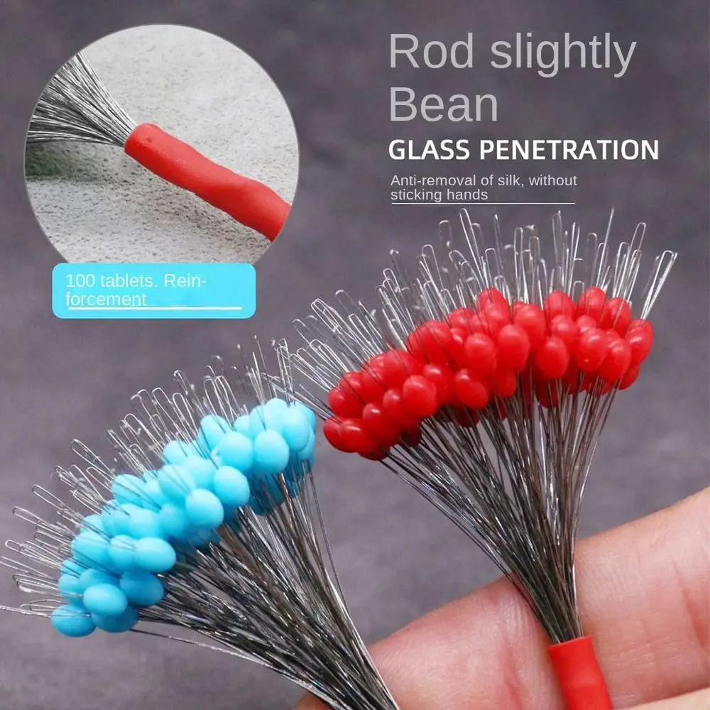 200 قطعة من ملحقات أدوات صيد الأسماك، سدادة بوبر، مستلزمات صيد الأسماك، فاصوليا مطاطية شفافة، فاصوليا الفضاء العائمة الناعمة #3