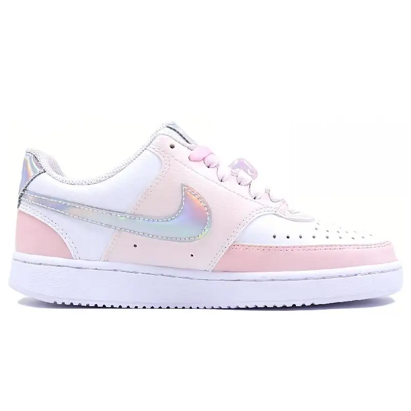 【Personalizar】Zapatos de skate Nike Court Vision 1, zapatillas de deporte para mujer, zapatos CW5596-100