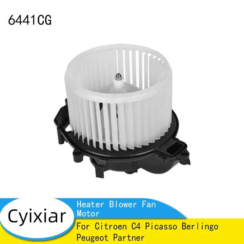 For Citroen C4 Picasso Berlingo Peugeot Partner Heater Blower Fan Motor 6441CG 6441.CG