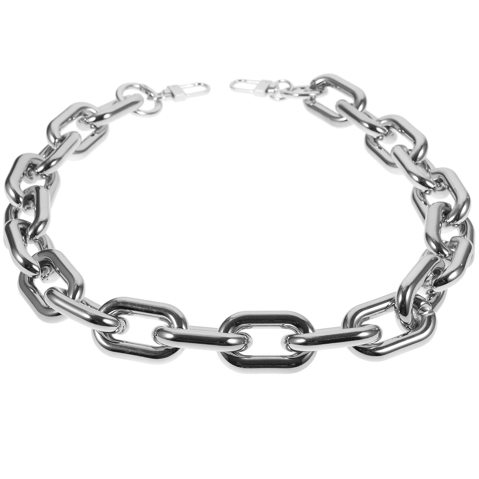 Bolsa de acrílico alça de corrente ouro prata luxo substituição bolsa de ombro fivela de corrente diy para bolsa crossbody carteira