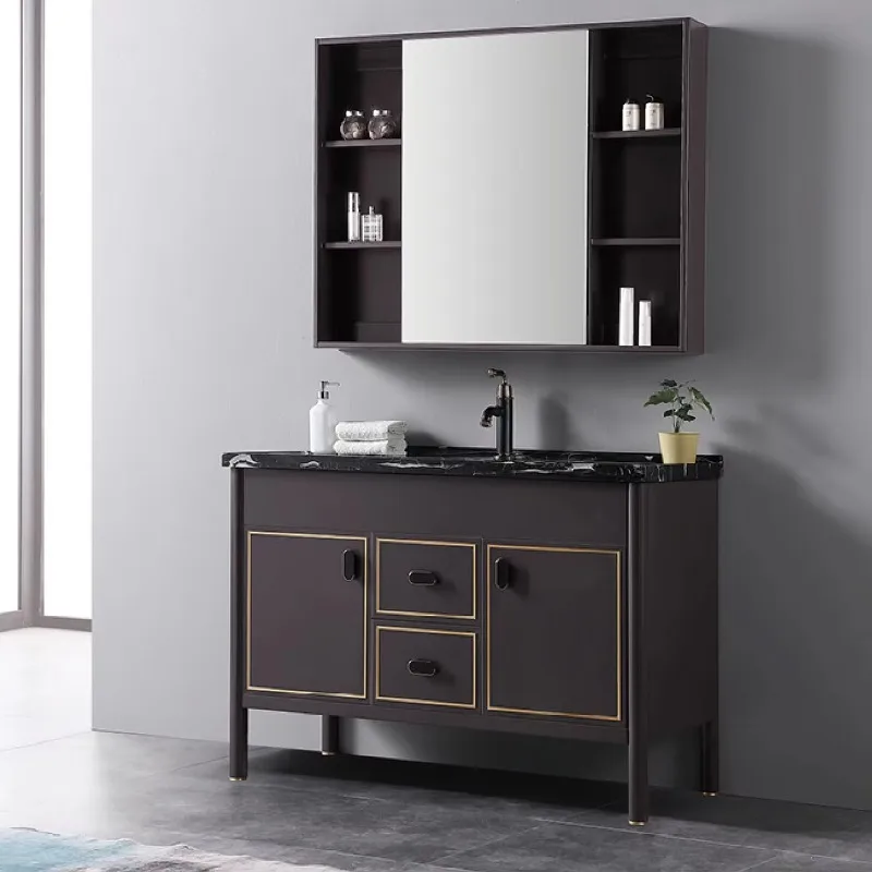 

Modern bathroom furniture unit black vanity bathroom cabinet vanity cabinet with sink