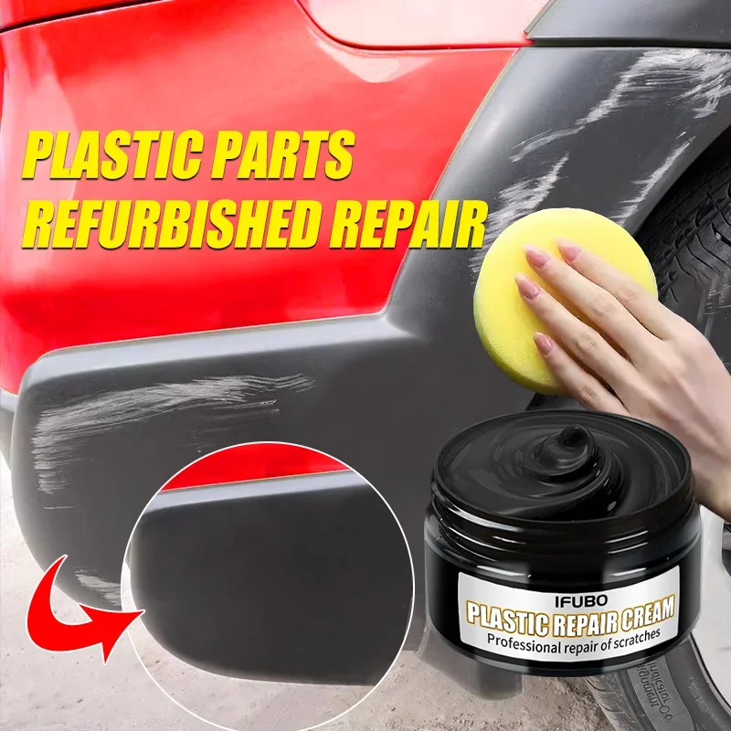 

Автомобильный пластиковый крем для ремонта царапин, внутренний крем для удаления царапин на приборной панели, уход за пластиком и кожей.
