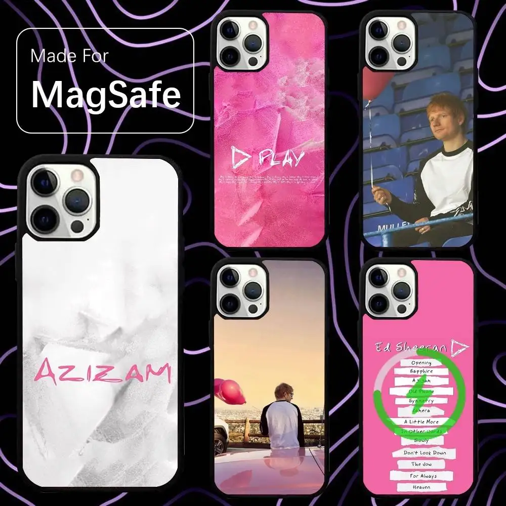 

Ed Sheeran Azizam Phone Case For iPhone 16,15,14,13,12,11,Pro,Max,Plus,Mini,SE New Magsafe Magnetic Wireless Charging