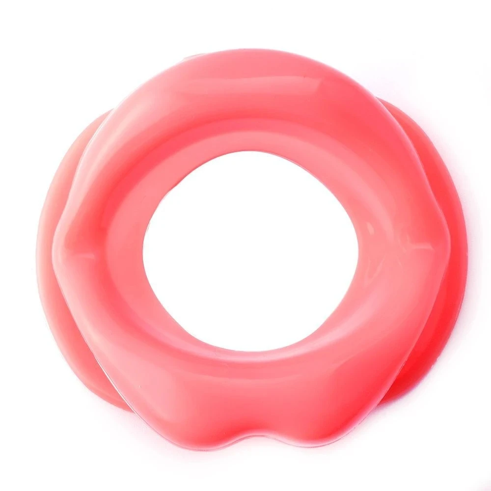 4 Colors Rubber Face Slim Exerciser Lips Massage Silicone Anti Aging Women Lip Trainer Face Lift Tools Oral Mouth Muscle Massage