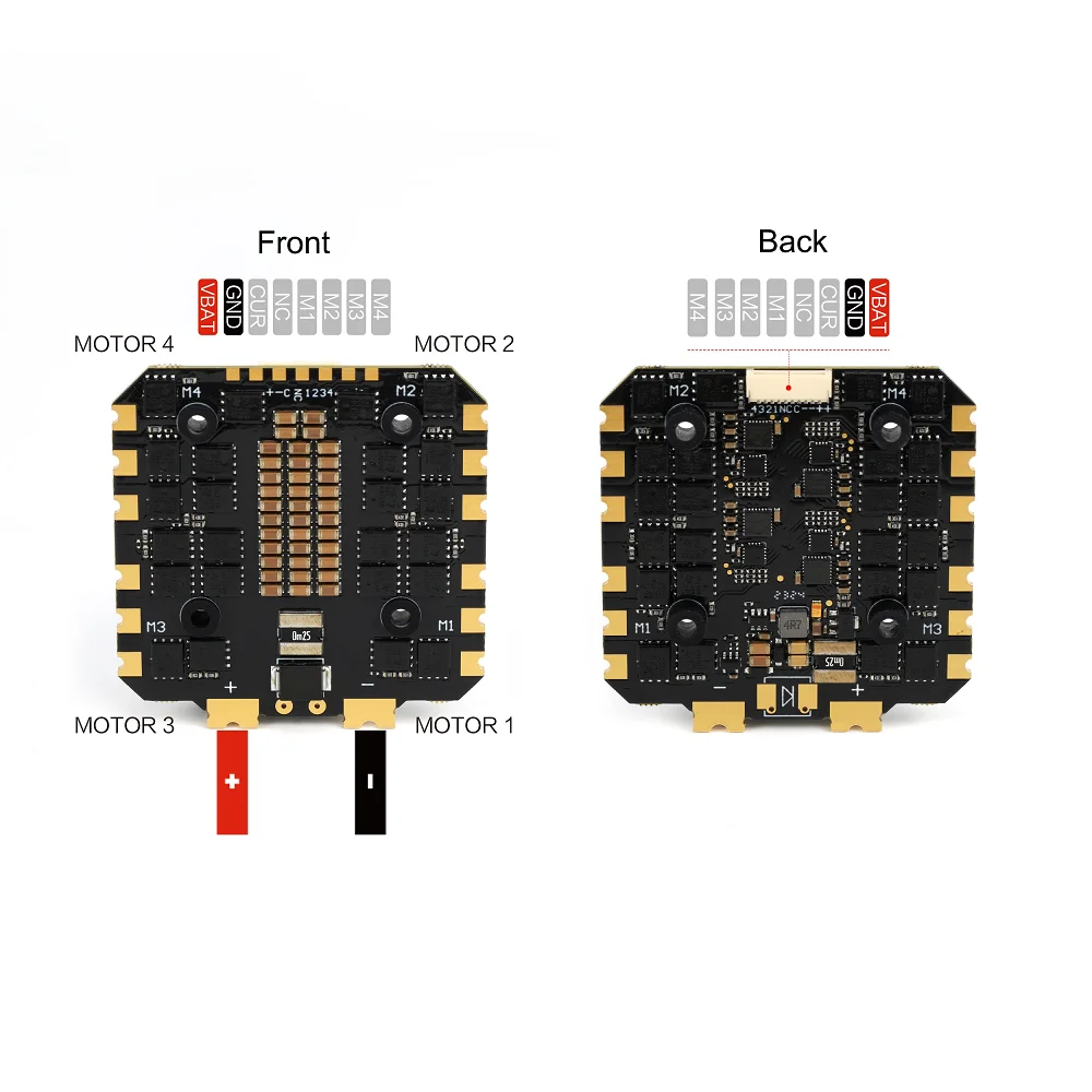 Axisflying 80A+F405/F722 STACK For 13inch FPV Drone 6-8S Input