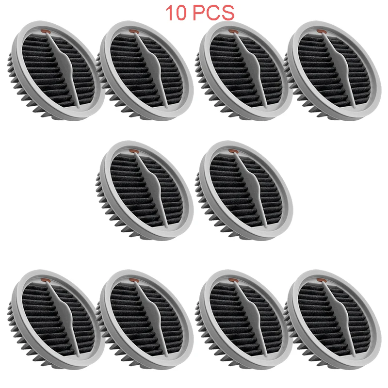 10 PCS HEPA Filter Washable for Xiaomi Roidmi X20 / X30 / X30 / S2 / F8 Storm Pro Wireless Vacuum Cleaner