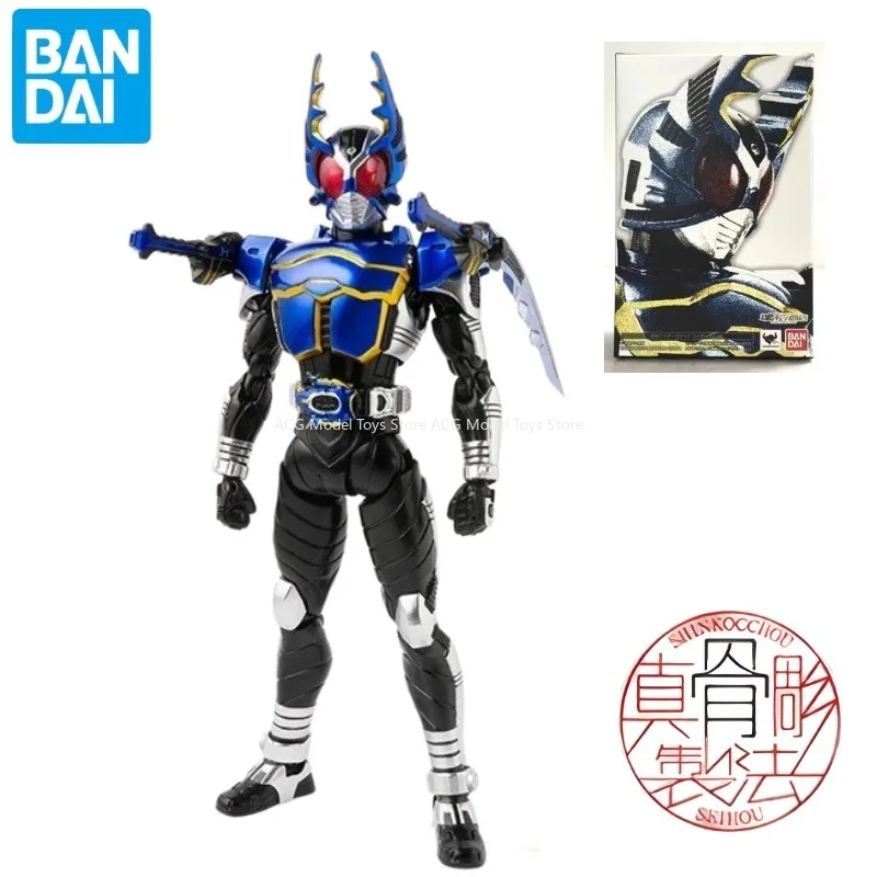 

In Stock Original Bandai S.H.Figuarts SHF RB Tokusatsu Masked Rider Gatack Rider Form Action Figure Toys Collection Model Gift