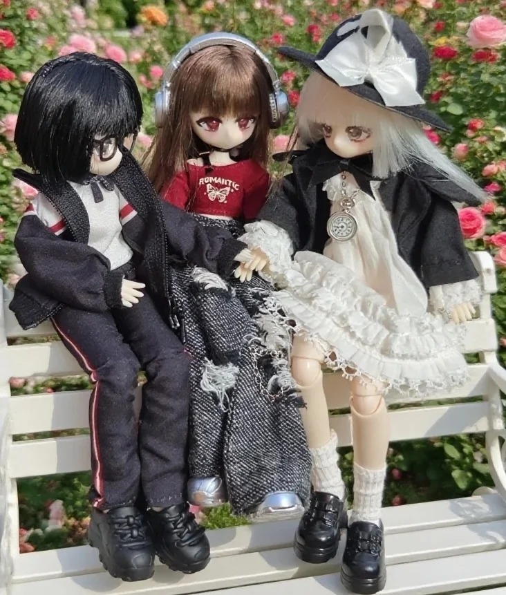 

New Original Momo Girl Body Series 1/8 Mjd Joint Movable Doll Trendy Toy Figurine Diy Accessory Toy Gift Electronic Pet Bjd