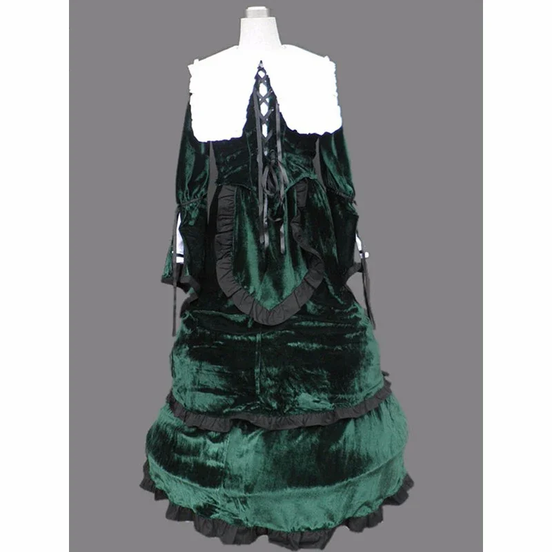 Rozen Maiden Suiseiseki Halloween Cosplay Anime Costume for Kids Adult Costume