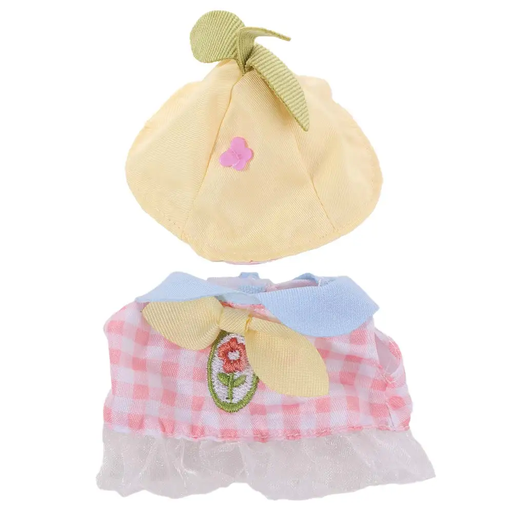 Mini Clothes For 10CM Cotton Rompers Soft Cotton Cartoon Design Outfit Cute Miniature Clothes Mini Clothes Collecting