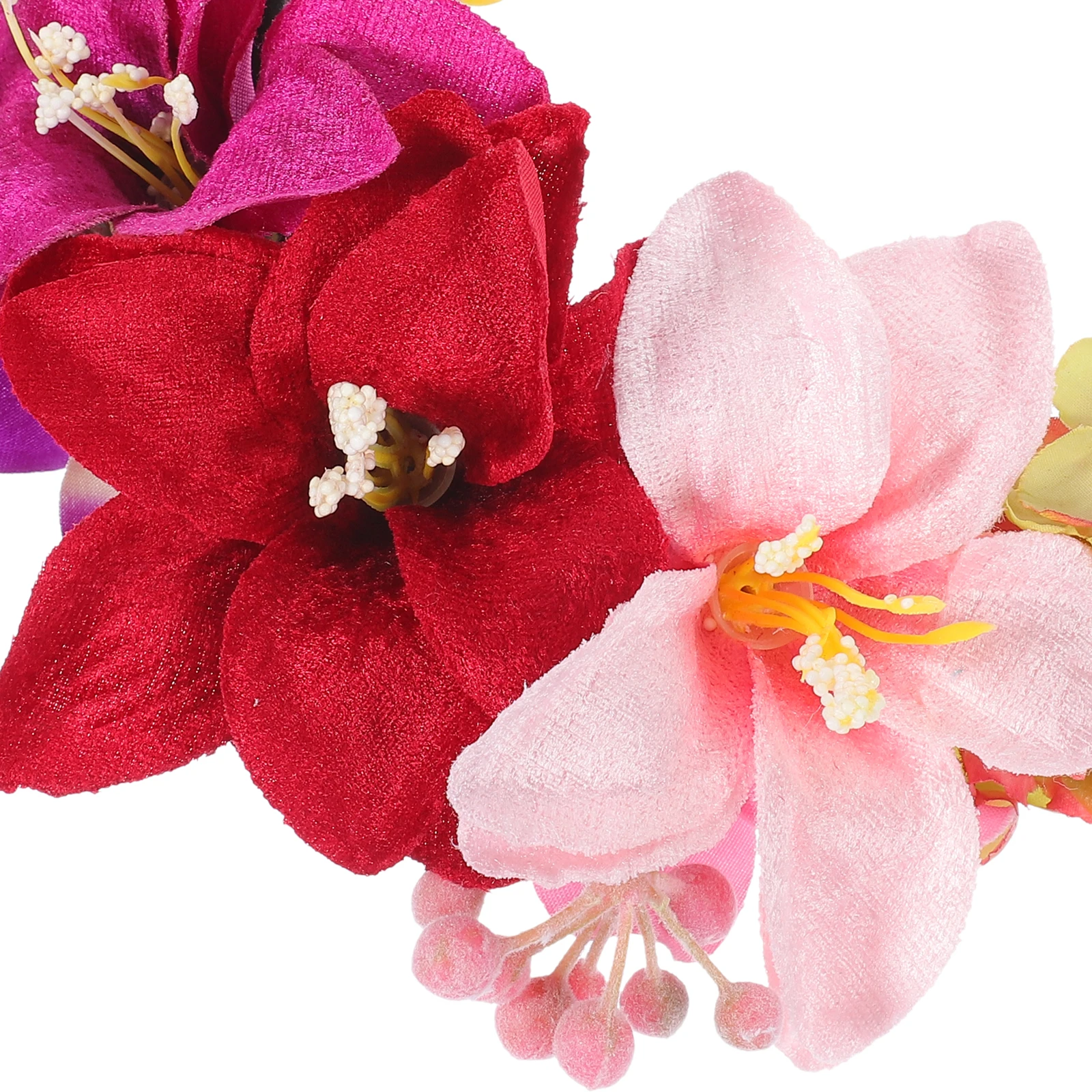 

Artificial Flower Headband Fashion Valentine Bridal Party Headdress Women Girls Hair Accessories Travel Wedding Anniversary Gift