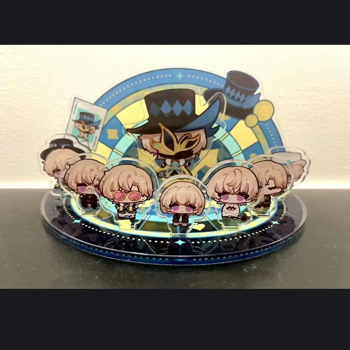 Aventurine Theater Standee Honkai Star Rail Acrylic Stand Game Goods Collection Cute Desk Display Decor Ornament Friend Gift