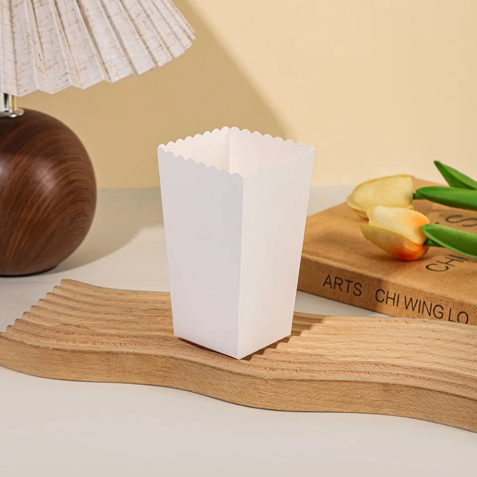 20/50/100 teile/los Popcorn Boxen Einfarbig Thema Party Dekoration für Kinder Alles Gute Zum Geburtstag Weihnachten Hochzeit Party liefert – Detail 12
