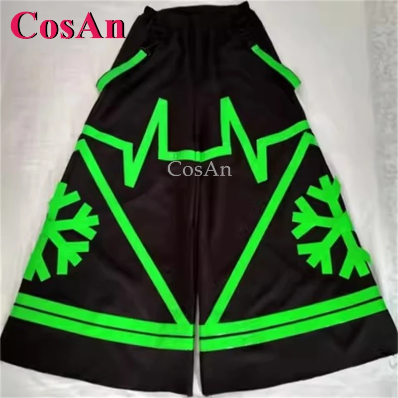 CosAn موضة أنماط هندسية AUS نمط شبح الرقص السراويل ملبورن خلط السراويل جرس قيعان تأثير عاكس بنطلون