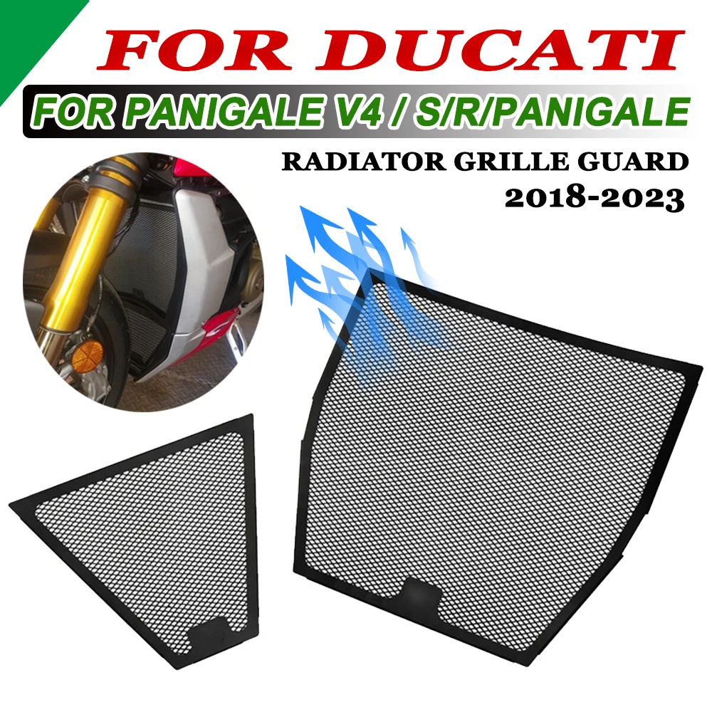 

For Ducati Panigale V4S V4 S R Speciale 2018-2023 Streetfighter V4 Motorcycle Accessories Radiator Guard Grille Protection Cover