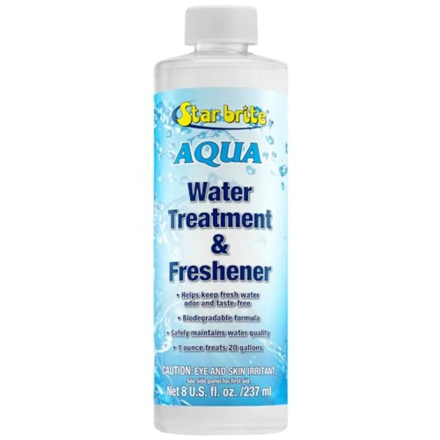 

Aqua Water Freshener - Treat and Maintain Superior, Fresh Tasting Drinking Water in Boats, RVs and Potable Systems