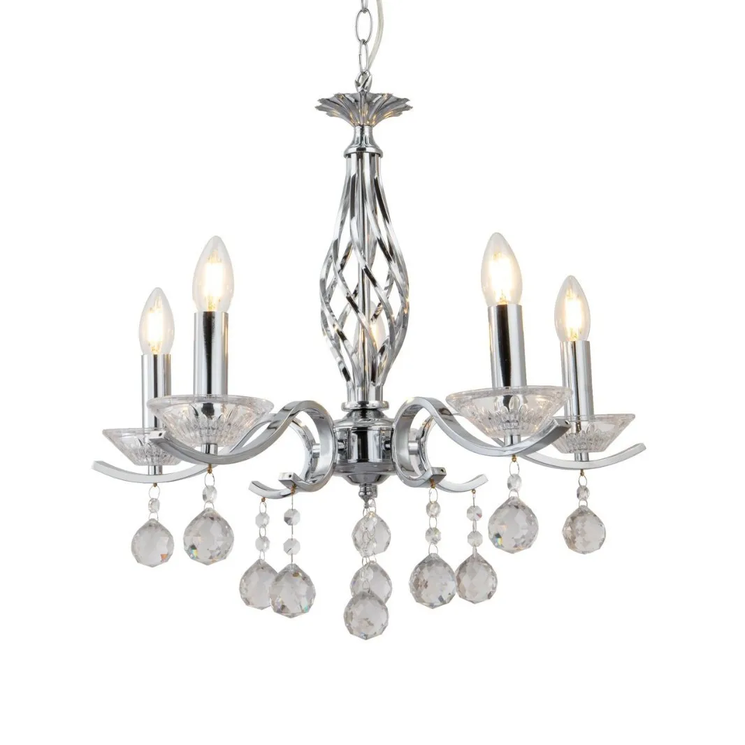 

Nordic modern chrome lamp body living room hotel exhibition hall