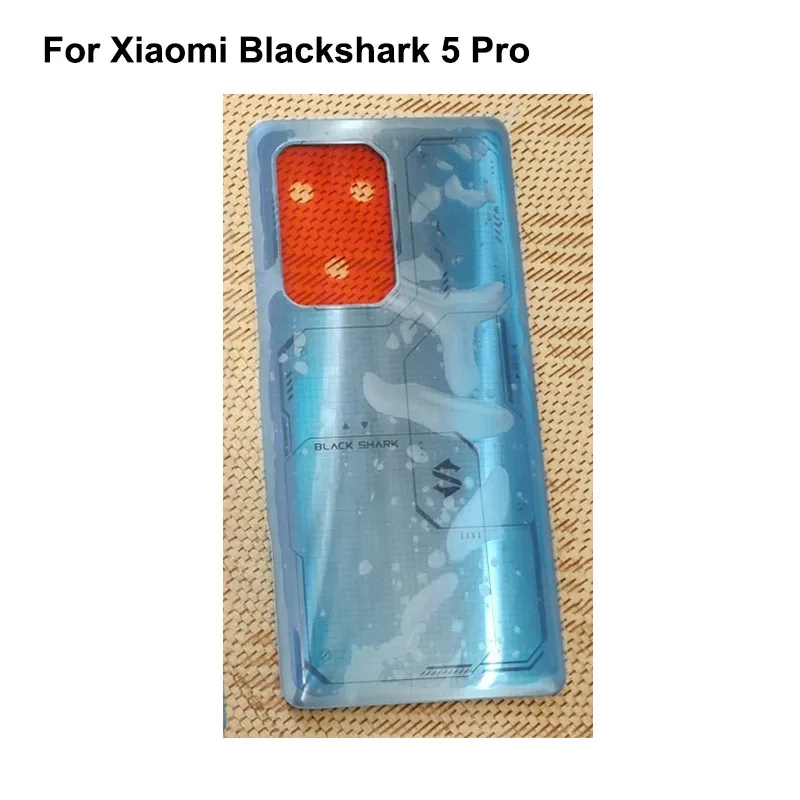 100%New Battery Back Rear Cover Door Housing For Xiaomi Blackshark 5 Pro Battery Back Cover Xiao mi Black shark 5Pro Replacement