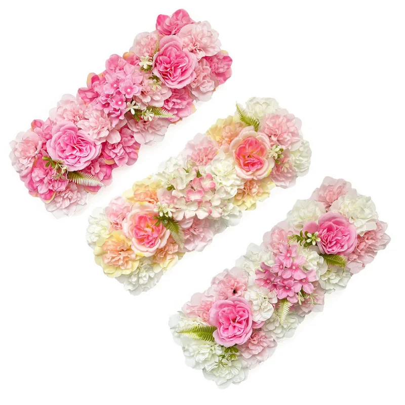 

Silk Flower Arch, Aisle Runners, Bouquets & Pomanders for Wedding, Festival, Shop Window Decor – Artificial Floral Arrangements
