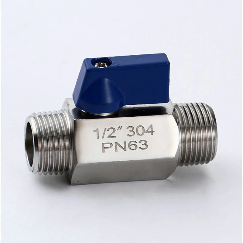 304 Outer Wire Pagoda Mini Valve Double Inner Wire Switch Valve Connector Inner and Outer Screw