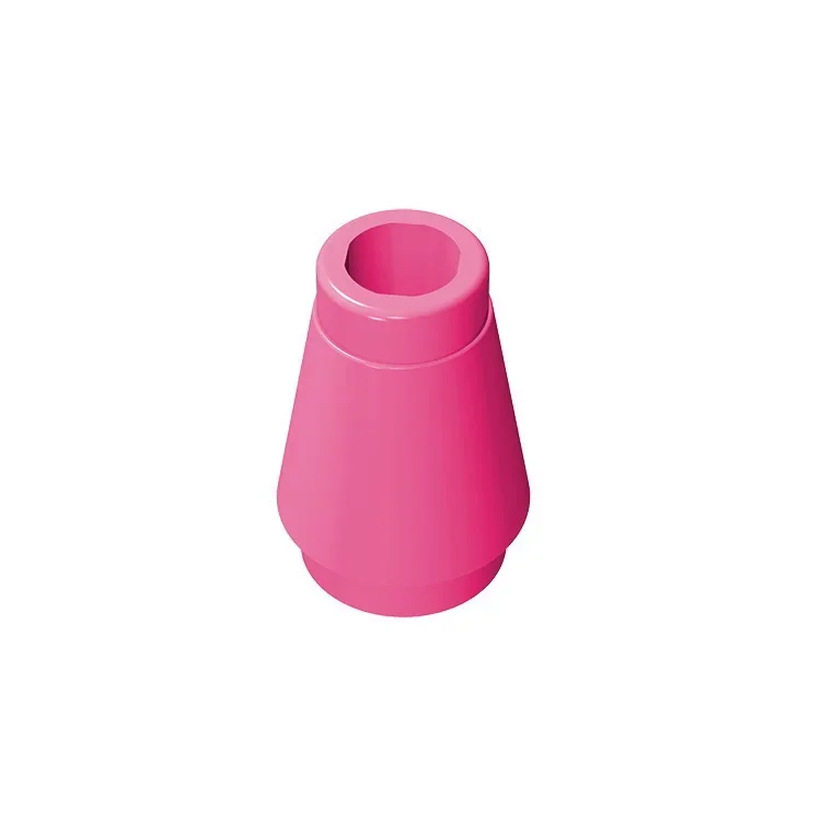 Gobricks GDS-606 NASE CONE KLEIN 1X1 kompatibel mit Lego 4589 6188 59900 64288 DIY-Lernbausteinen für Kinder