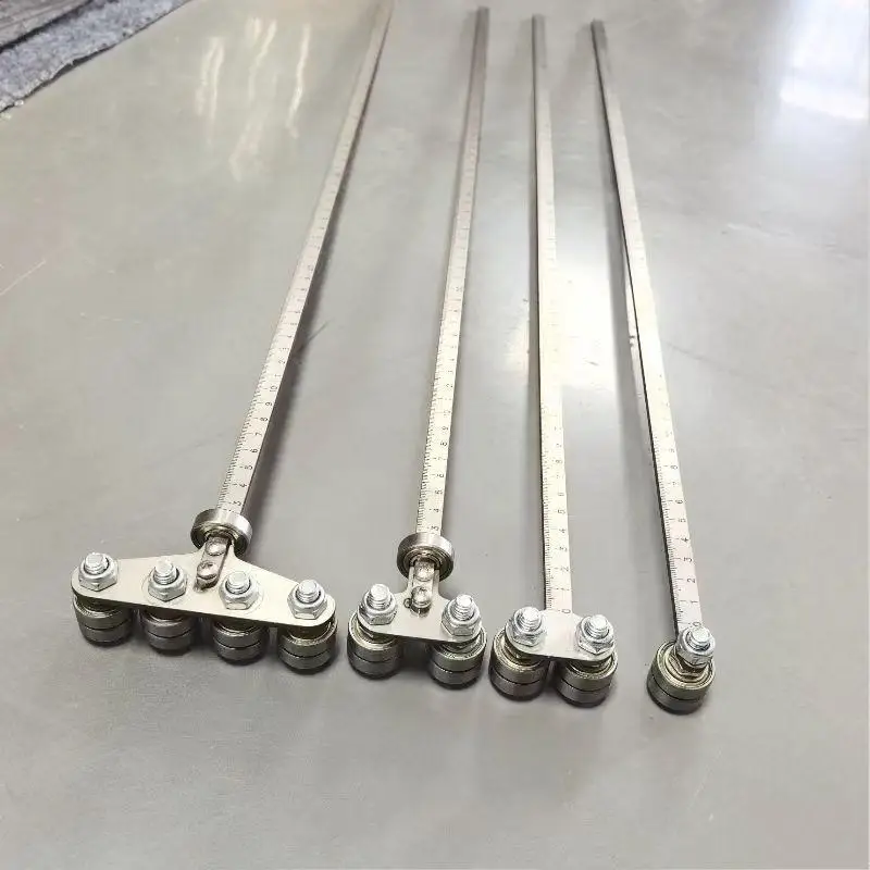 500mm Circular Saw Guide Ruler Metal Laser Marking Precision Woodworking Cutting Tool for DIY Carpenter Workshop