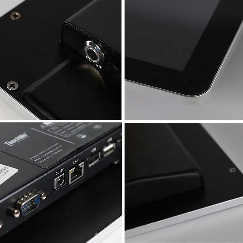 PC Android touch screen capacitivo da 15,6 pollici/monitor per PC con pannello touchscreen LED a cornice aperta