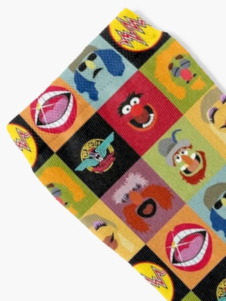 Dr. Teeth and the Electric Mayhem ft Lips Socks Stockings man new in's moving stockings gifts Men's Socks Luxury Women's