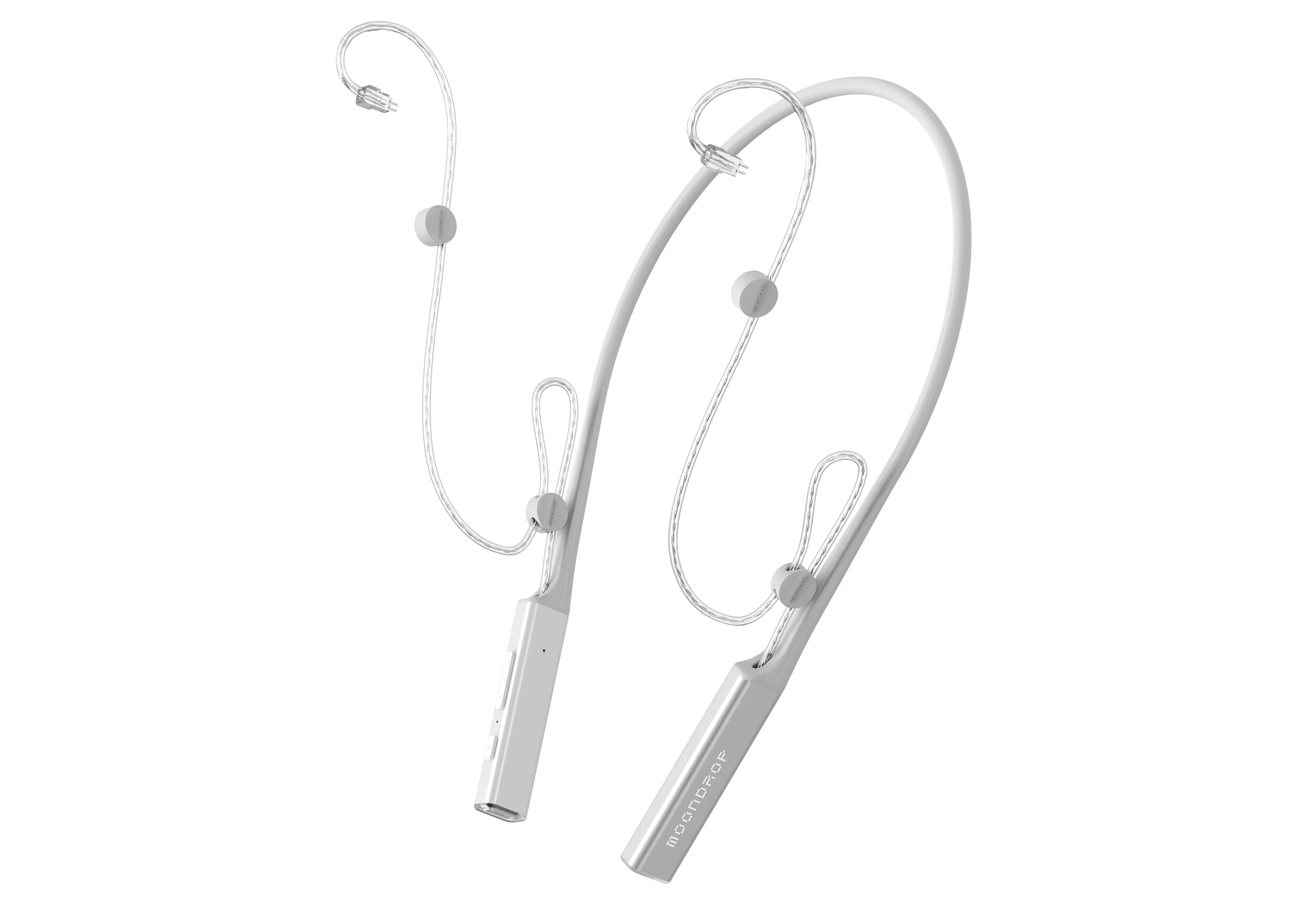 

Moondrop Little White Wireless Neckband Bluetooth 5.2 Earphone Cable With Type-C Plug and QCC5144+CS43131 DAC Chipset
