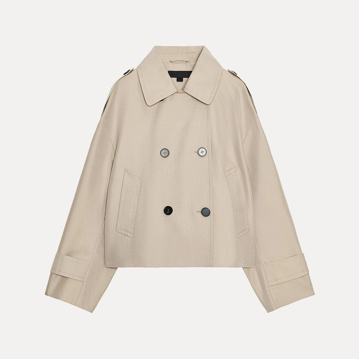 Z 2025 Cappotto Faion ort Sle da donna nuovo Personali Ele Dry Clean ort Giacca a vento Pendolarismo Loose Fit Lungo Sve