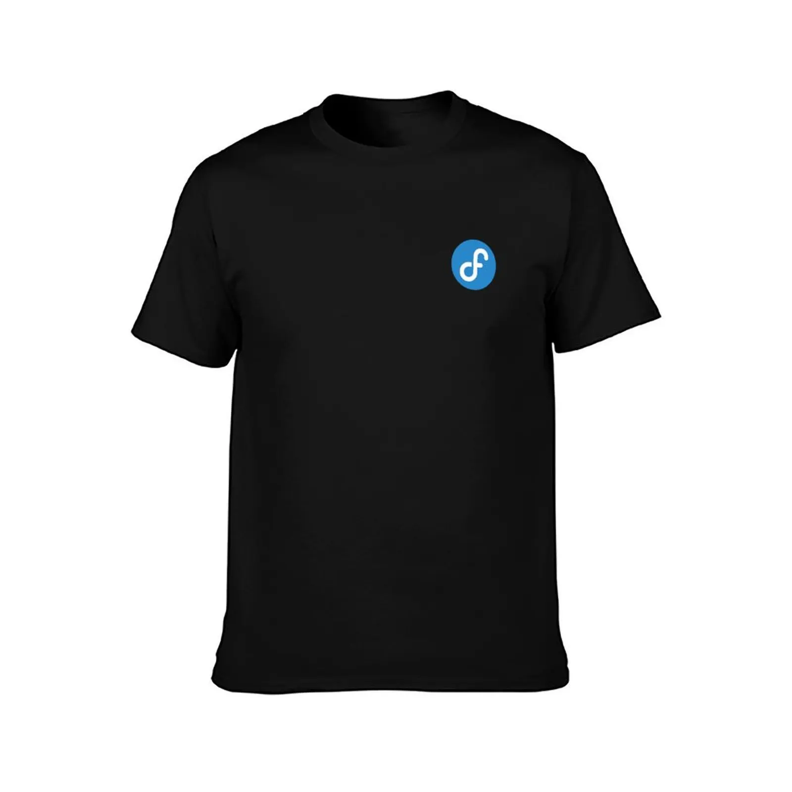Stylish Fedora OS Design T-Shirt Festival Casual Short Sleeve T-Shirt