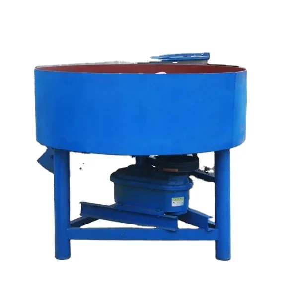 Customized Jq500 Pan Type Concrete Mixer Small Refractory Pan Mixer