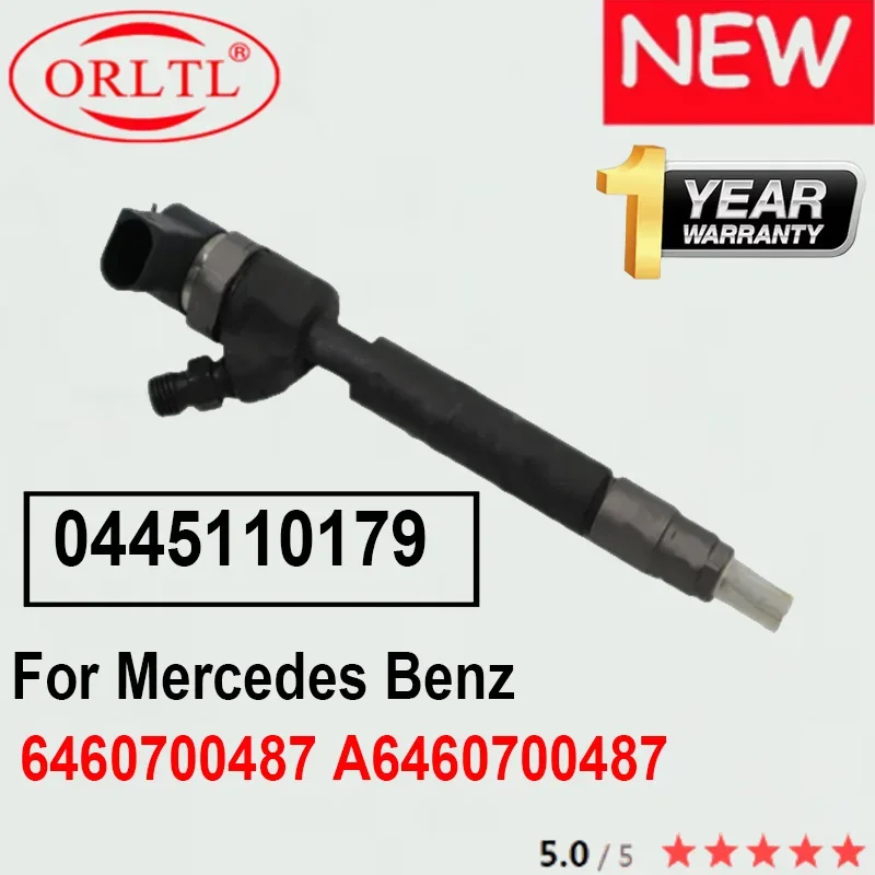 

Diesel Injector Parts 0445110179 0445 110 179 0 445 110 179 Oem Fuel Injectors 6460700487 A6460700487 for Mercedes Benz