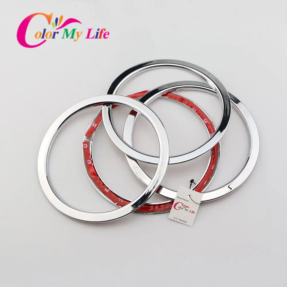 ABS Chrome Door Stereo Speaker Ring Cover Speaker Trim for Nissan X-trail Xtrail T32 2014 - 2022 Accessories