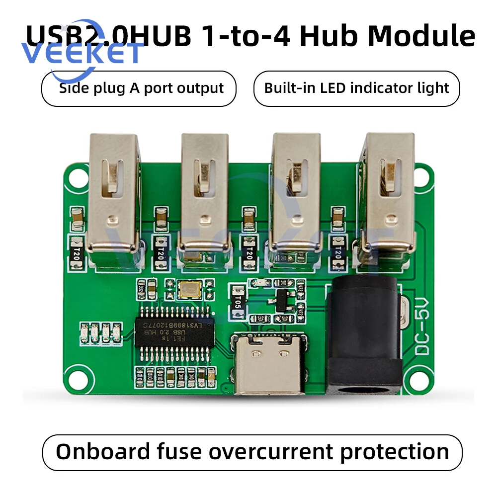 USB2.0 Hub PH2.0 In…