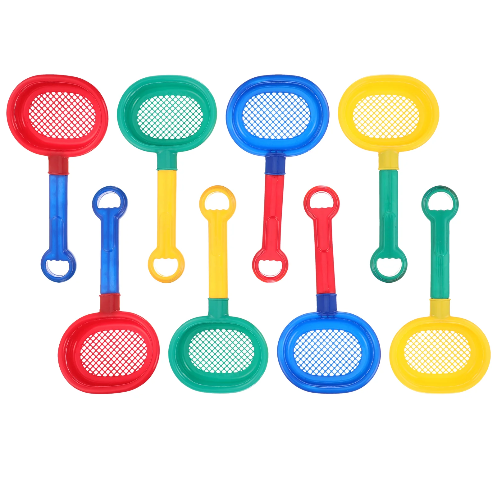 8 Pcs Beach Toy Funnel Sand Water Pool Bath Toys Sifter Kids Playthings The Snow Toddler