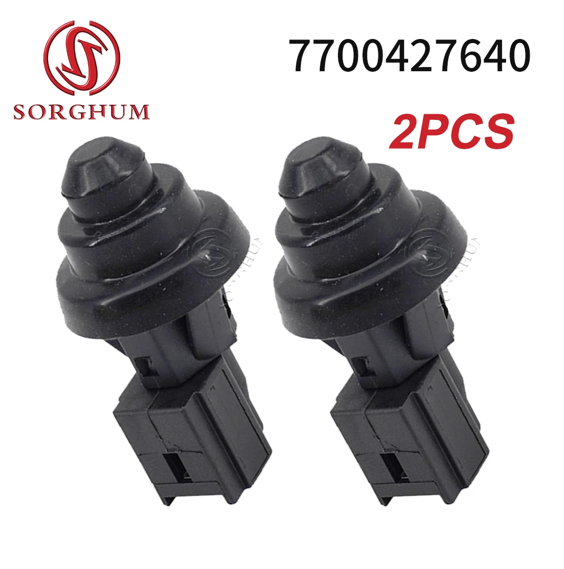 

SORGHUM 2PCS 7700427640 For Renault Megane Scenic I Clio II Dacia Sandero Duster New Interior Door Courtesy Light Sensor Switch