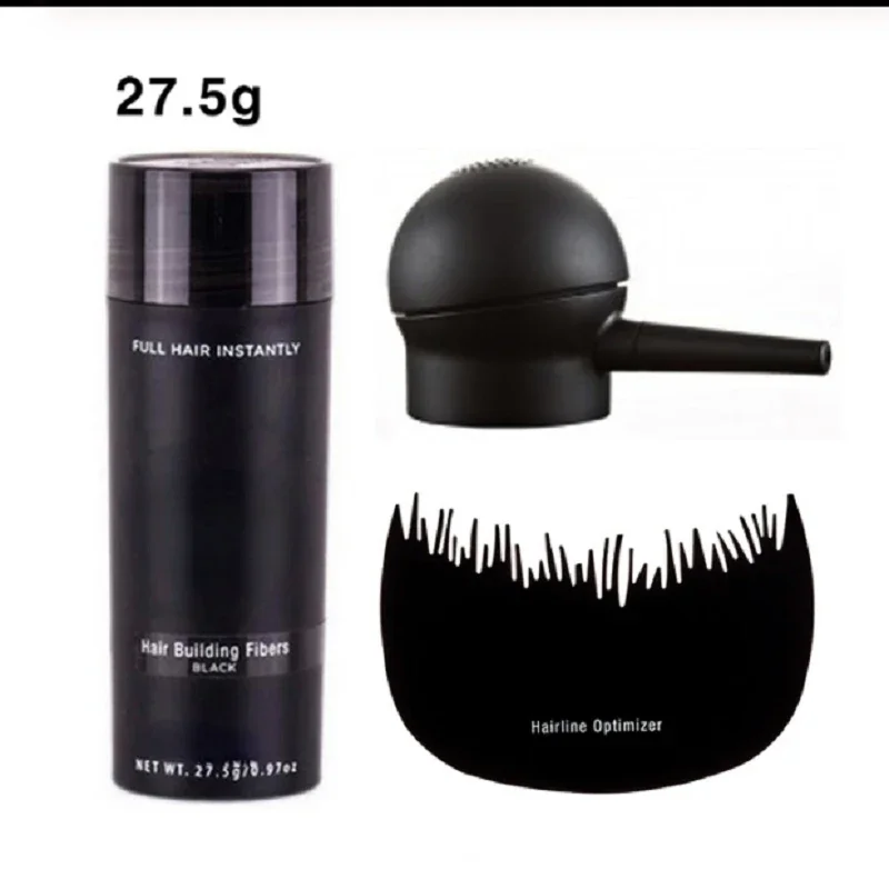 27.5g  Hair Fibers Keratin Thickening Spray Hair Building Fibers Loss Products Instant Wig Regrowth Powders ,Promotion