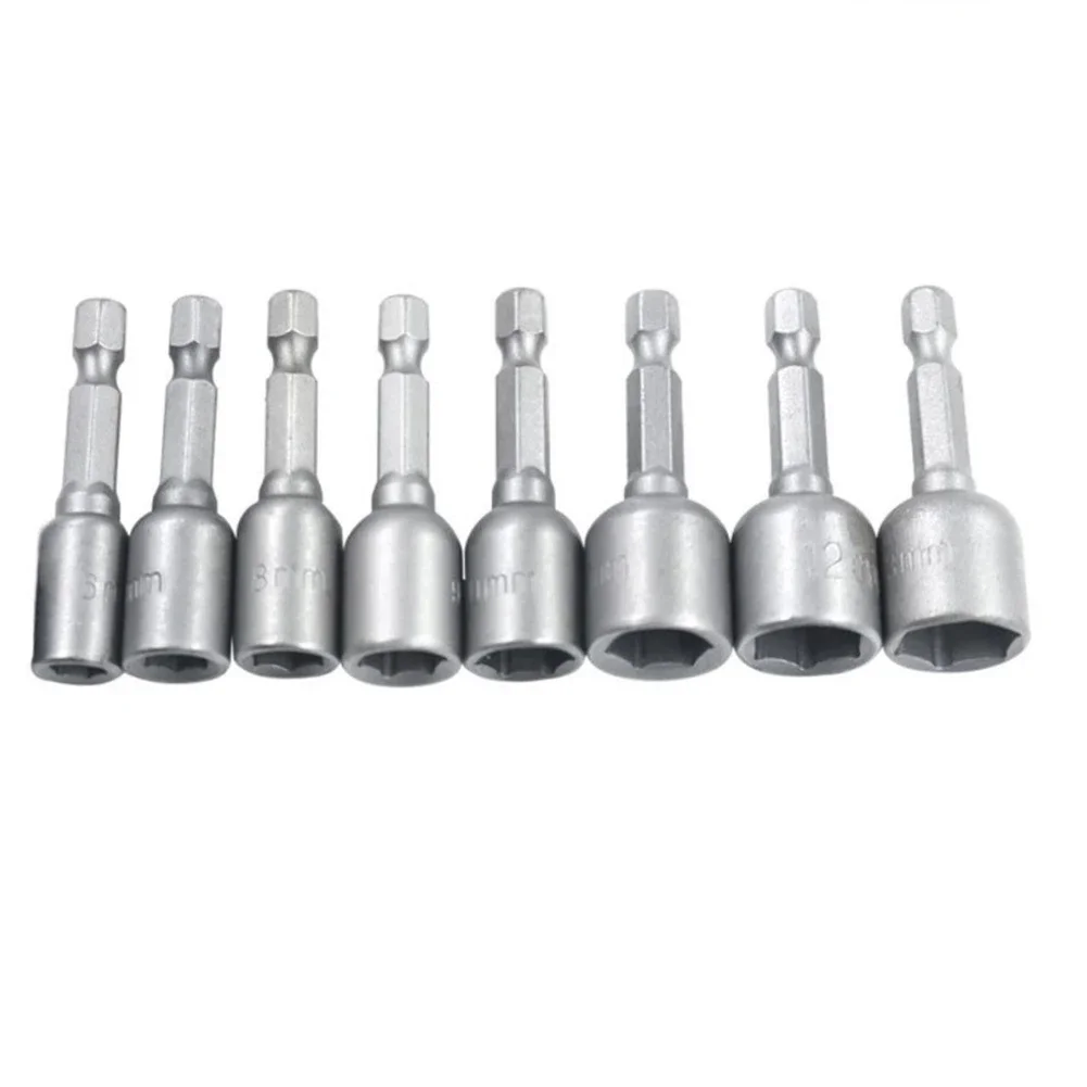 Imagem -06 - Soquete de Impacto Porca Magnética Chave de Fenda Hex Chave Conjunto Broca Adaptador para Brocas Elétricas Drivers Magnéticos Peças 613 mm