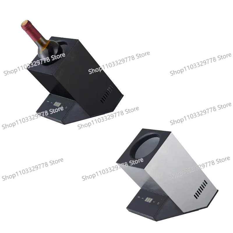 single bottle wine freezer mobile carry out mini wine cooler