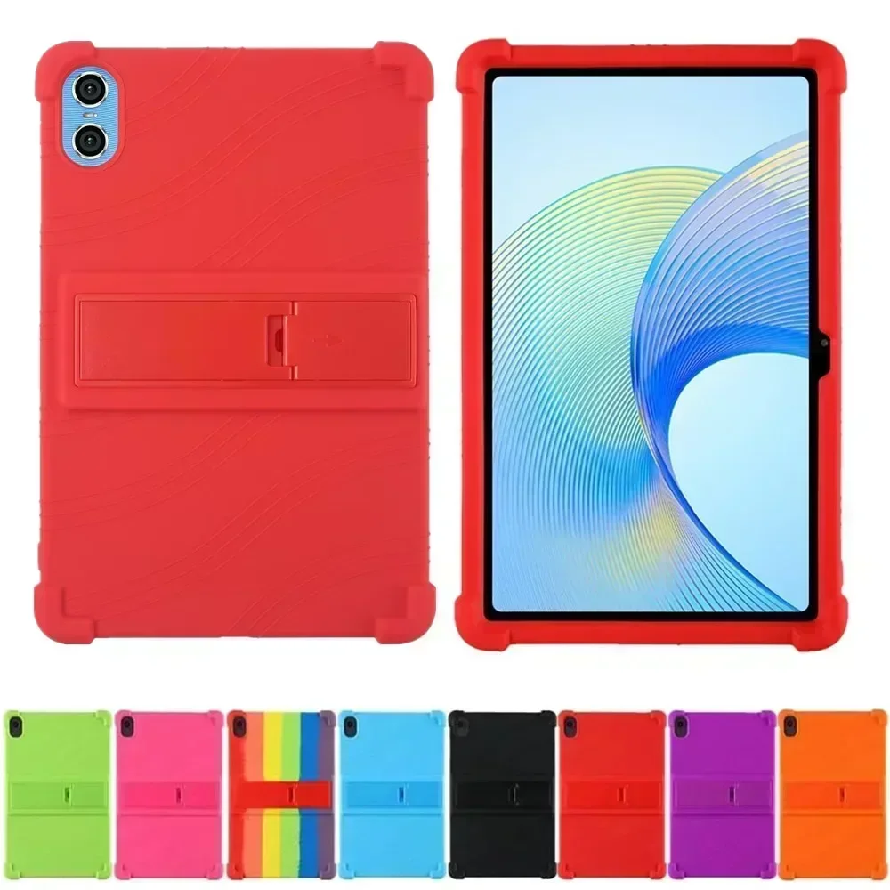 Casing untuk Teclast T40 Air 10.4 inci 2023 penutup dudukan Tablet antijatuh casing braket Bisnis penutup silikon untuk T40HD 10.4"