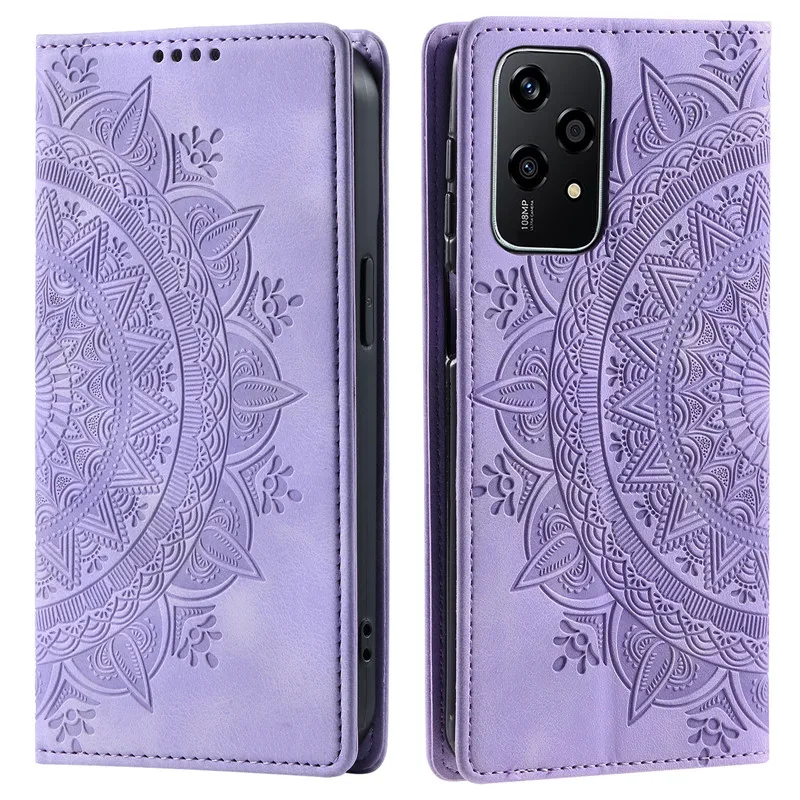 Wallet Luxury Phone Case For Huawei Honor 200 Lite X8B X6A X50 GT Honor200 Lite HonorX6A Leather Magnetic Flip Cover Totems Capa