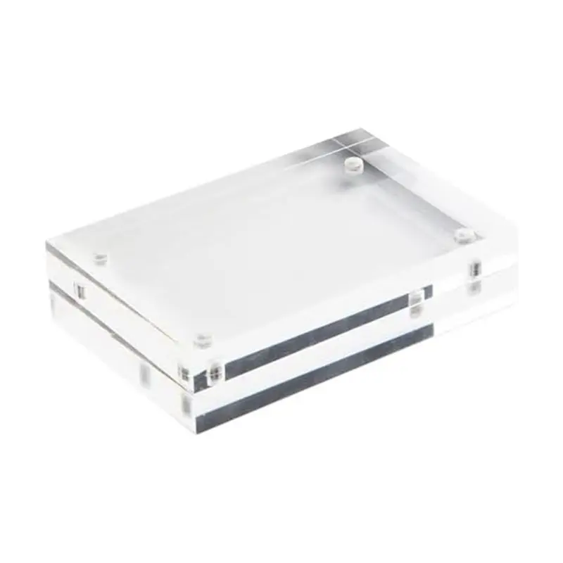 ABGH-Durable Clear Acrylic Magnetic Picture Frame For Preserving Beautiful Memories Easy Install 20.5X25.5Cm