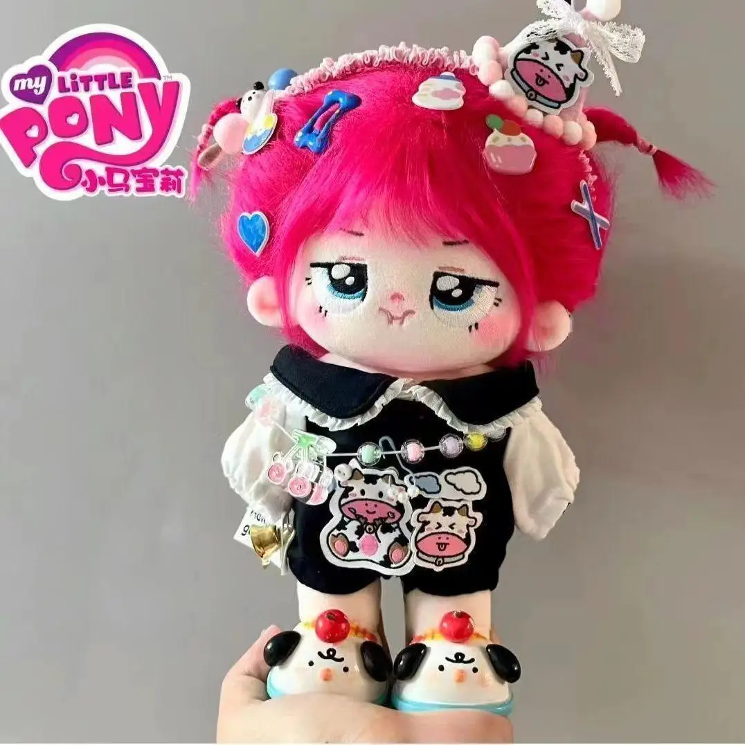 20Cm Anime Kawaii My Little Pony Pinkie Pie Plushie Cotton Doll Cartoon Cute Animation Peripherals Plush Dolls Pillow Kids Gifts