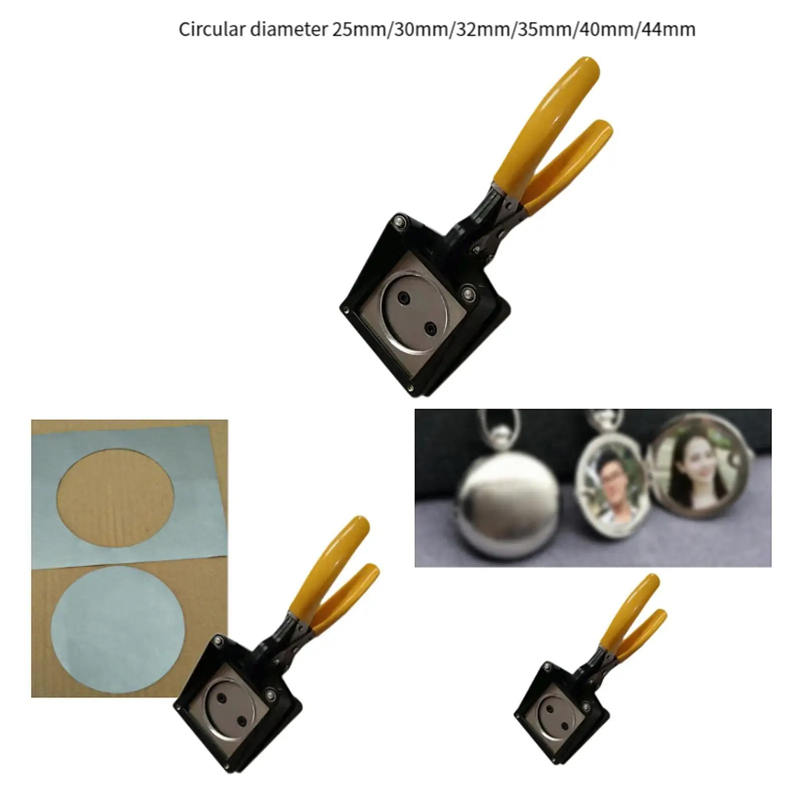 Handheld Passport Photo Cutter Manual Portable ID Die Cutter Punch Cutting Tool for Scrapbooking Studio Office Family Passports