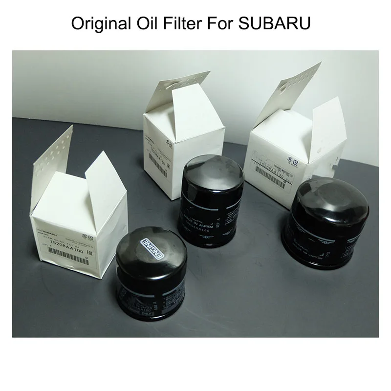 Car Original Parts Engine Oil Filter 15208AA100 &130&160 For Subaru Impreza Legacy Foreste BRZ XV  Outback Genuine parts