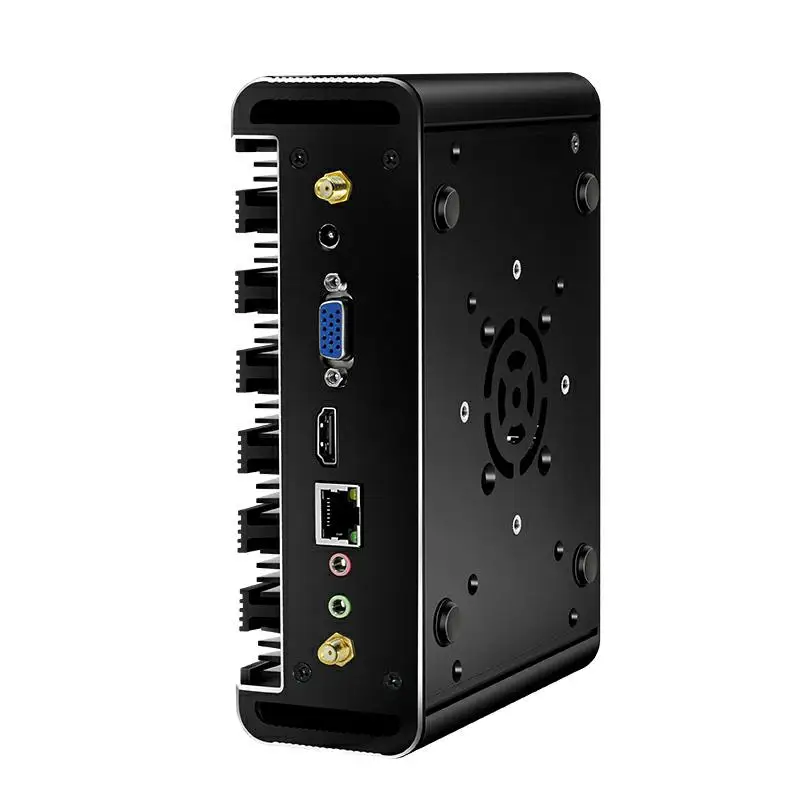 Industrial PC Intel Core i7-5500U/4500U i5-5200U/4200U Windows 10 Windows7 Linux 8x USB HDMI VGA WiFi Gigabit Ethernet